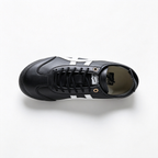 Onitsuka Tiger Mexico 66 SD 1183A872-003 | Black/White Leather Retro Sneakers | Unisex Classic Vintage Running Shoes