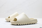 Black EVA Foam Slide Sandals – Unisex Lightweight Cushioned Thick Sole Slip-On Slides