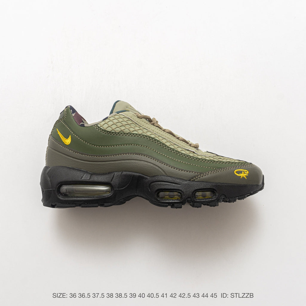 Corteiz x Nike Air Max 95 TT "Rules The World" Olive Green FB2709-300 | Alcatraz Streetwear Sneakers | Limited Edition