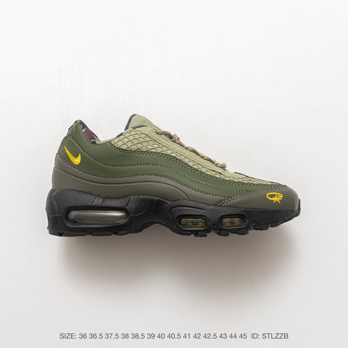 Corteiz x Nike Air Max 95 TT "Rules The World" Olive Green FB2709-300 | Alcatraz Streetwear Sneakers | Limited Edition