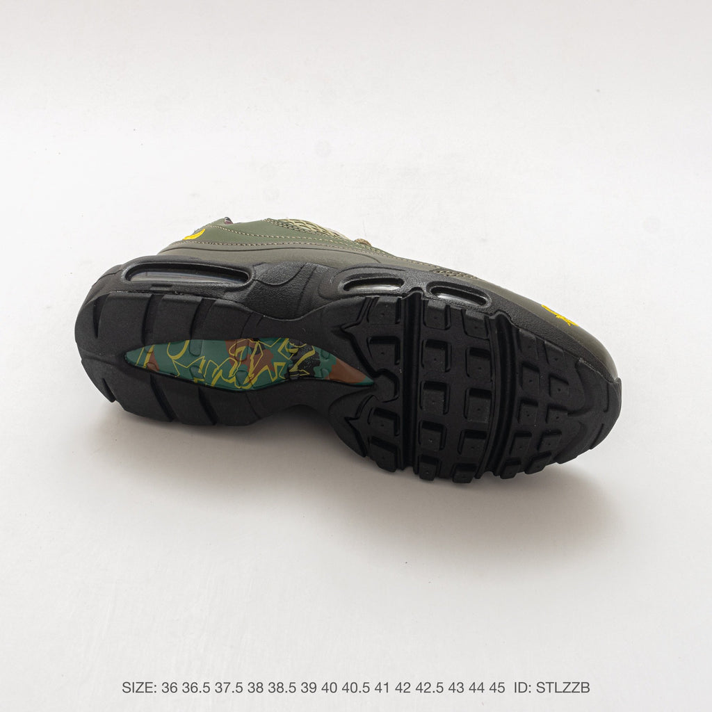 Corteiz x Nike Air Max 95 TT "Rules The World" Olive Green FB2709-300 | Alcatraz Streetwear Sneakers | Limited Edition