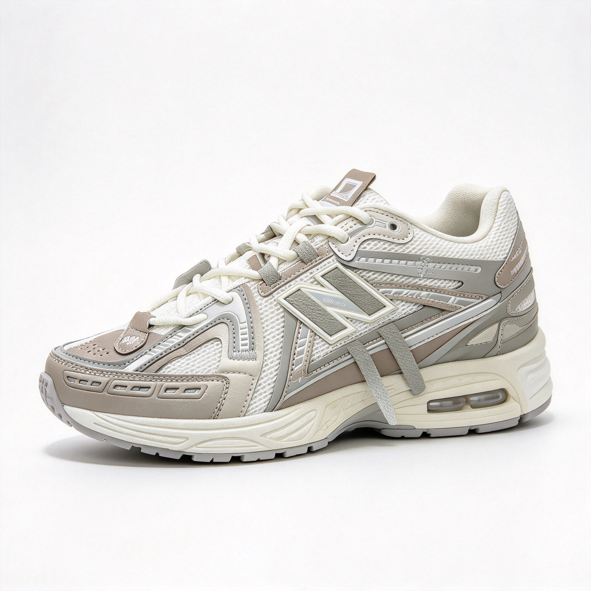 New Balance 1906A Cream & Light Brown Sneakers | Retro Y2K Dad Shoes | ABZORB + N-ERGY Cushioning | Unisex | Breathable Mesh & Synthetic Leather | Lightweight & Stable