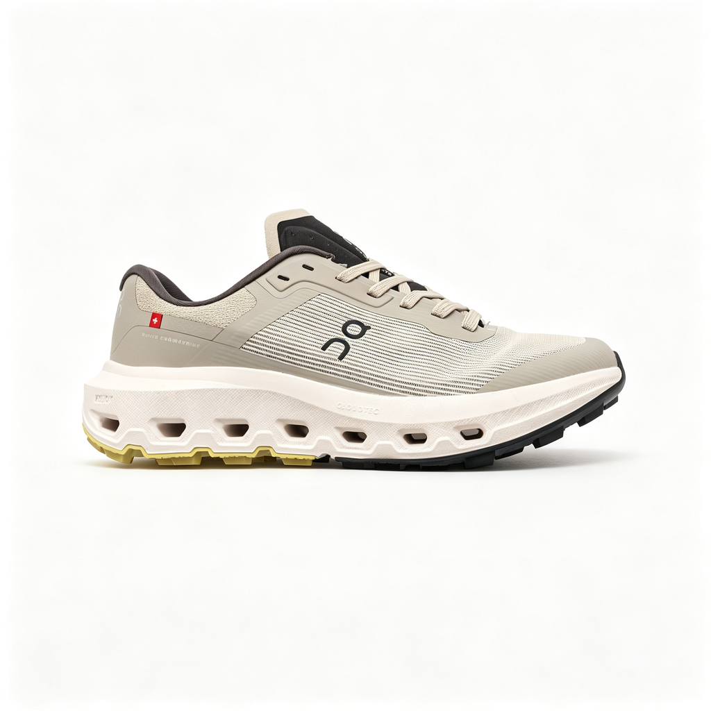 On Cloudmonster "Oatmeal" Sneakers | Maximum Cushion Running Shoes | CloudTec Technology | Unisex