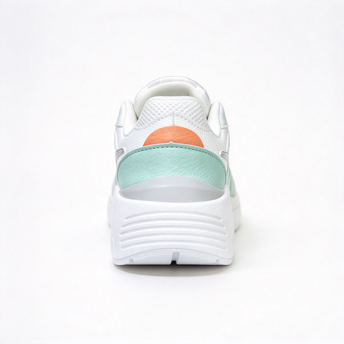 Nike Air Max Fusion White/Green | Retro 90s Chunky Sneakers | Max Air Cushioning | Breathable Mesh & Leather | Unisex | Lightweight & Comfortable