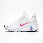 Nike Free Metcon 7 Men's Training Shoes | White/Light Blue/Bright Pink | Flexible forefoot + stable heel | Breathable mesh upper | Versatile training shoes | Lightweight and durable | Suitable for strength training, HIIT, and cardio
