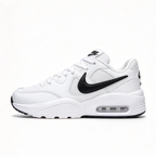 Nike Air Max Fusion White/Black | Retro 90s Chunky Sneakers | Max Air Cushioning | Breathable Mesh & Leather | Unisex | Lightweight & Comfortable