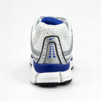 Nike Zoom Skylon 11 Men's Running Shoes | White/Metallic Silver/Dark Blue/Black | Air Zoom cushioning + breathable mesh upper | Y2K retro style | Lightweight and flexible | A popular choice for road running and street style