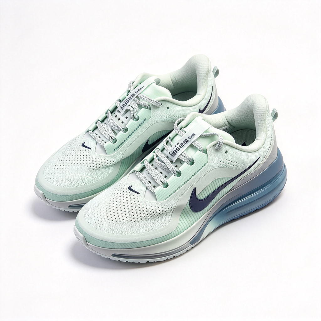 Nike Pegasus Premium Women's Road Running Shoes | Mint Green/White | Triple-cushioning system: ZoomX + Full-length Air Zoom + ReactX | Breathable mesh upper | High energy return | Suitable for daily running and fitness training