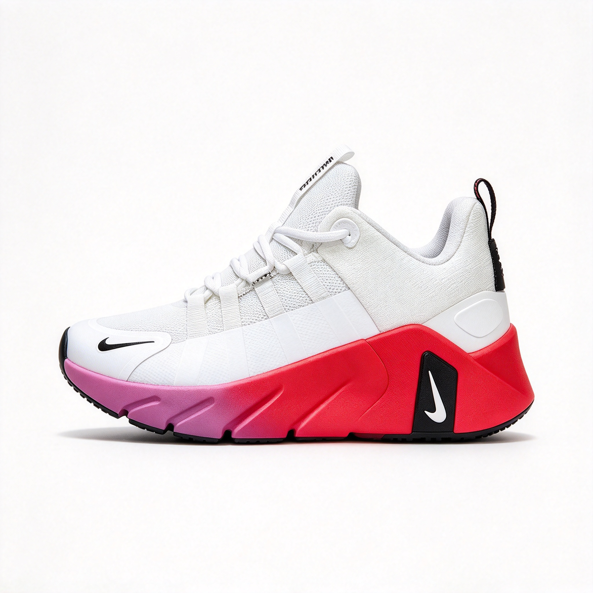 Nike Free Metcon 7 Men's Training Shoes | White-to-Pink Gradient | Flexible Forefoot & Stable Heel | Breathable Mesh Upper | Versatile Training Shoes | Lightweight & Durable | Suitable for Strength Training, HIIT, and Cardio