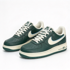 LAAMS x Nike Air Force 1 Low "Please Post Bills" Men's Sneakers | Dark Green Wood-Grain Leather + Cream Swoosh | Limited Edition (2,000 Pairs) | A Streetwear Collector's Gem | Exquisite Craftsmanship Meets Urban Storytelling