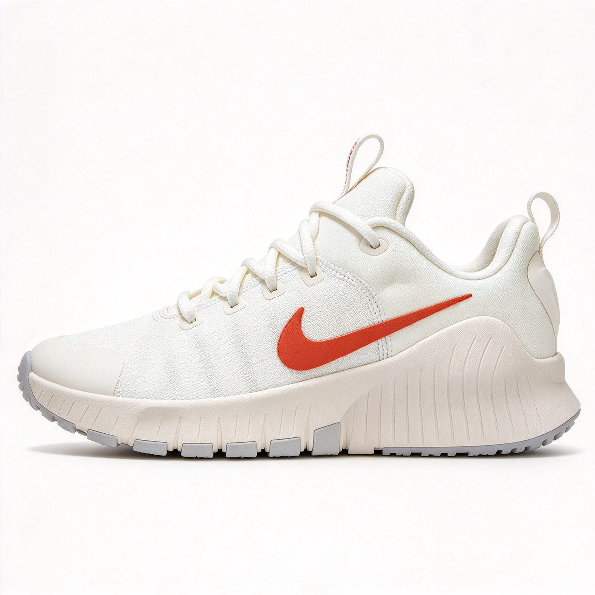 Nike Free Metcon 6 Beige/Orange | All-Around Training Shoes | CrossFit & HIIT Ready | Flexible Forefoot + Stable Heel | Breathable Mesh & Rubber Outsole | Unisex | Lightweight & Durable