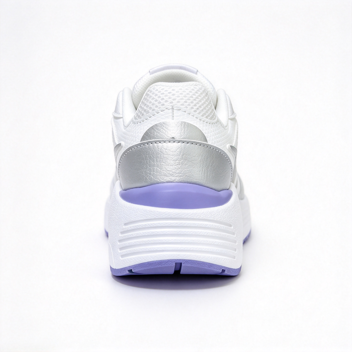 Nike Air Max Fusion White/Purple | Retro 90s Chunky Sneakers | Max Air Cushioning | Breathable Mesh & Leather | Unisex | Lightweight & Comfortable