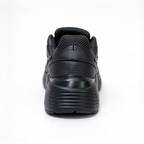 Nike Air Max Fusion Triple Black | Retro 90s Chunky Sneakers | Max Air Cushioning | Breathable Mesh &amp; Leather | Unisex | Lightweight &amp; Comfortable