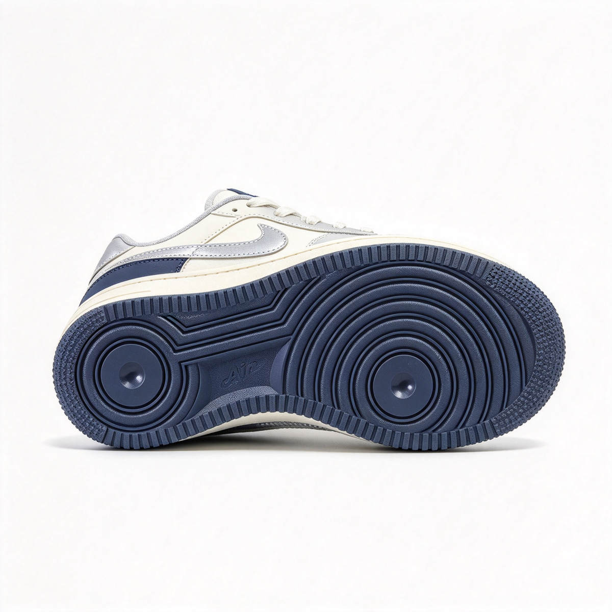 Nike Air Force 1 Low x Dior “Formula 1” | Limited Edition Luxury Sneakers | White & Navy Blue | Oblique Print Swoosh | Premium Leather | Unisex | Collector’s Item