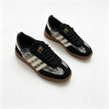 Adidas Handball Spezial "Black Lace" Sneakers | Premium Suede & Floral Lace Overlay | Gum Sole | Unisex