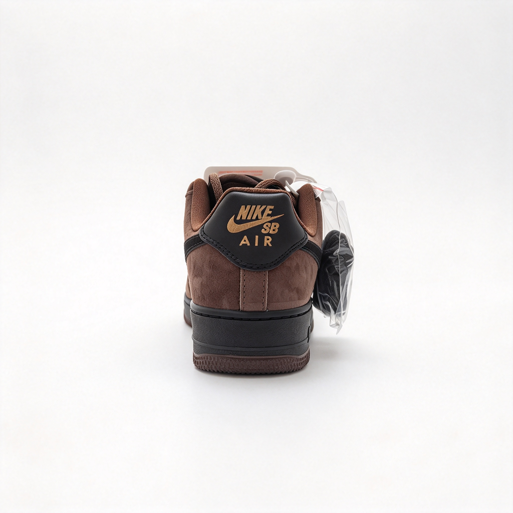 Nike Air Force 1 Low “Cacao Wow” | Premium Suede Sneakers | Retro Basketball Style | Unisex | Breathable & Durable | Collector’s Edition