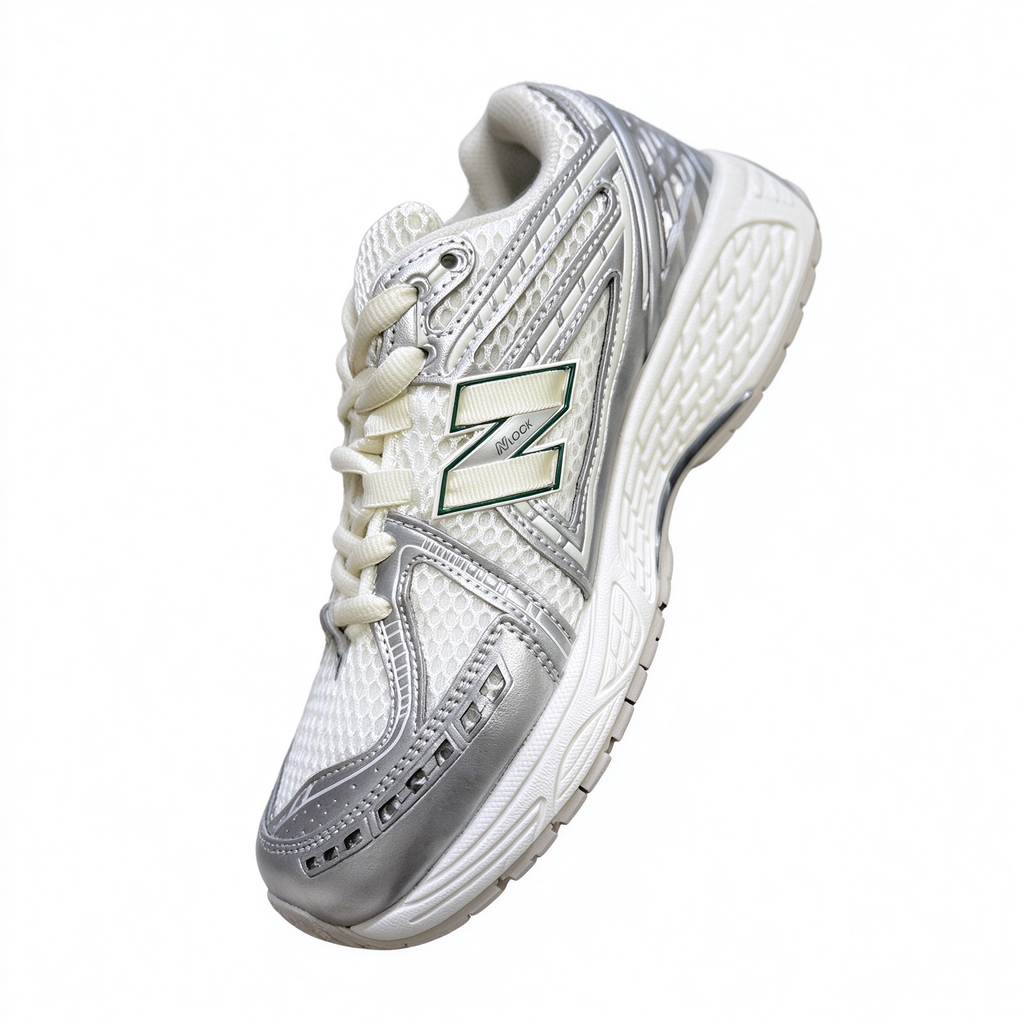 New Balance 1906R White/Silver | Retro Running Shoes | Triple Cushioning + Stability Web | Y2K Dad Sneakers | Unisex