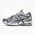 New Balance 1906A Silver Grey & Navy Blue Sneakers | Retro Y2K Dad Shoes | ABZORB + N-ERGY Cushioning | Unisex | Breathable Mesh & Synthetic Leather | Lightweight & Stable