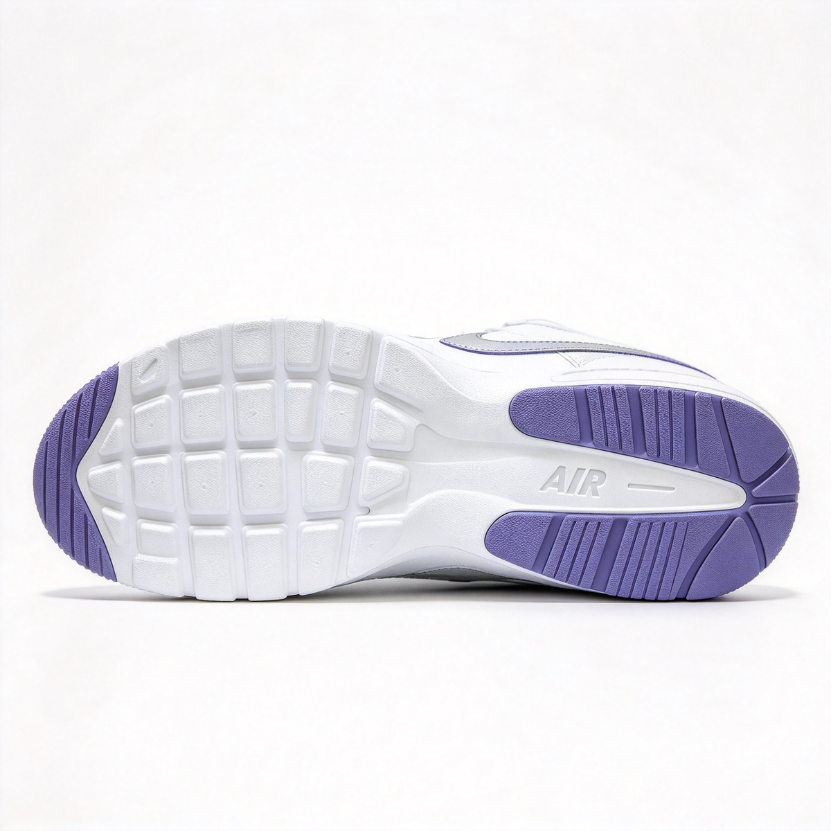 Nike Air Max Fusion White/Purple | Retro 90s Chunky Sneakers | Max Air Cushioning | Breathable Mesh & Leather | Unisex | Lightweight & Comfortable