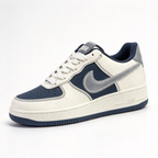 Nike Air Force 1 Low x Dior “Formula 1” | Limited Edition Luxury Sneakers | White & Navy Blue | Oblique Print Swoosh | Premium Leather | Unisex | Collector’s Item