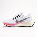 Nike Air Zoom Pegasus – White/Black/Green | React foam + Zoom Air cushioning | Breathable mesh upper | Roomy toe box design | Suitable for road running and everyday wear | Unisex style