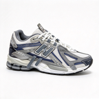 New Balance 1906A Silver Grey & Navy Blue Sneakers | Retro Y2K Dad Shoes | ABZORB + N-ERGY Cushioning | Unisex | Breathable Mesh & Synthetic Leather | Lightweight & Stable