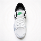 Nike Air Max Fusion White/Black/Green | Retro 90s Chunky Sneakers | Max Air Cushioning | Breathable Mesh & Leather | Unisex | Lightweight & Comfortable