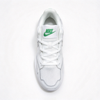 Nike Air Max Fusion White/Green | Retro 90s Chunky Sneakers | Max Air Cushioning | Breathable Mesh & Leather | Unisex | Lightweight & Comfortable