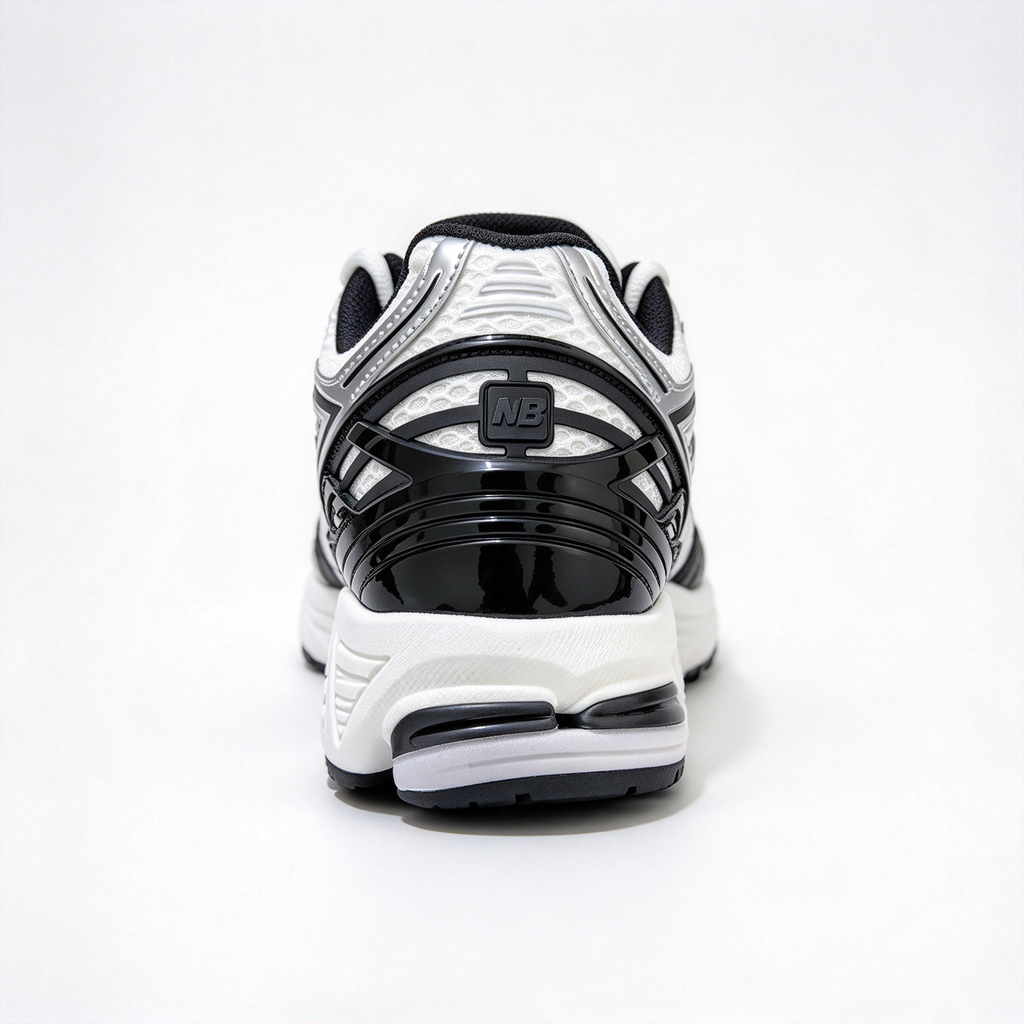 New Balance 1906R Silver Grey & Black Sneakers | Retro Y2K Dad Shoes | ABZORB + N-ERGY Cushioning | Unisex | Breathable Mesh & Synthetic Leather | Lightweight & Stable