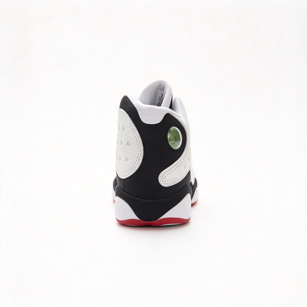 Air Jordan 13 Retro “He Got Game” | Classic Panda Colorway | White/Black/True Red | Holographic Cat Eye | Zoom Air Cushioning | Unisex | Collector’s Edition