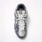 New Balance 1906A Silver Grey & Navy Blue Sneakers | Retro Y2K Dad Shoes | ABZORB + N-ERGY Cushioning | Unisex | Breathable Mesh & Synthetic Leather | Lightweight & Stable