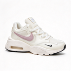Nike Air Max Fusion Beige/Pink | Retro 90s Chunky Sneakers | Max Air Cushioning | Breathable Mesh & Leather | Unisex | Lightweight & Comfortable