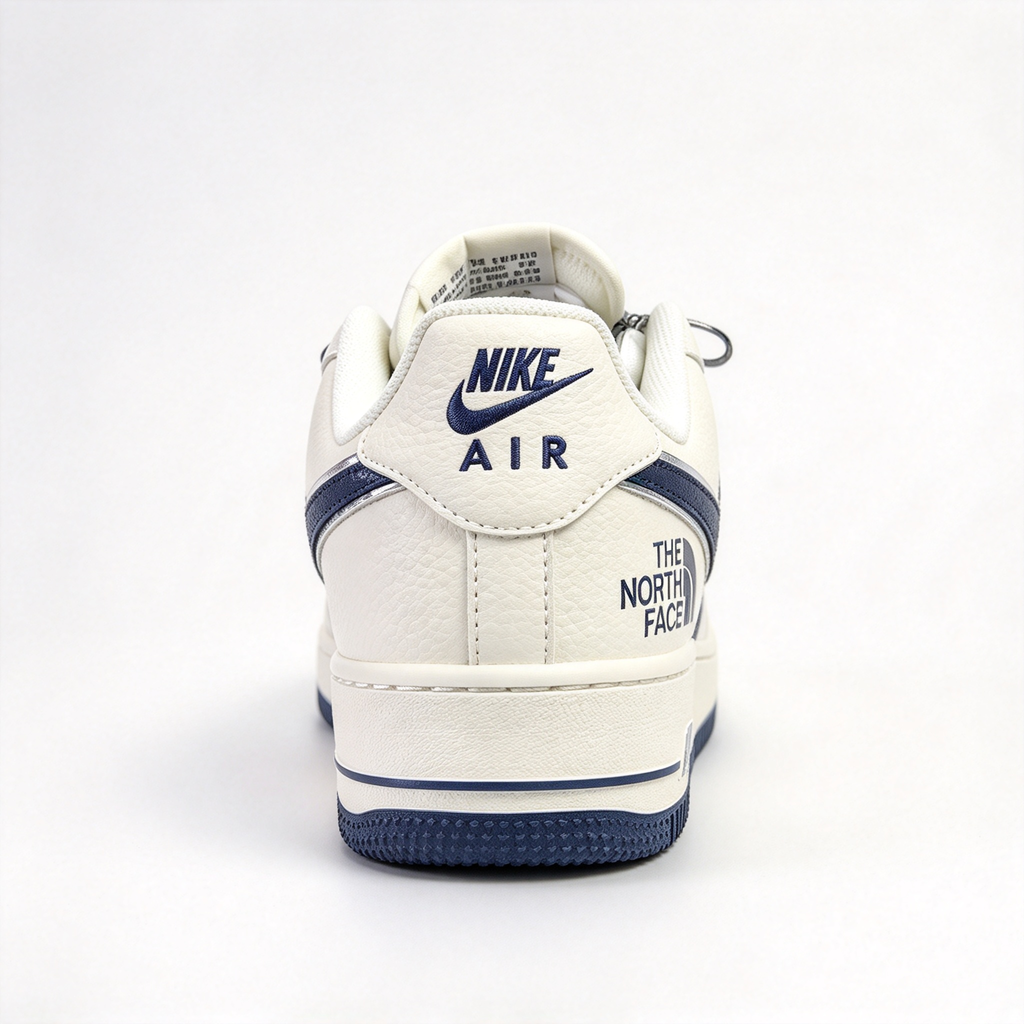 Nike Air Force 1 Low x The North Face “Formula 1” | Limited Edition Outdoor Sneakers | White & Navy Blue | Premium Leather & Breathable Mesh | Unisex | Collector’s Item