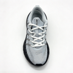 Nike Free RN 5.0 Men's Running Shoes | Light Grey/Black/White | Barefoot-like feel + flexible grooved sole | Breathable knit upper | Lightweight, zero-drop design | Suitable for road running, workouts, and everyday wear