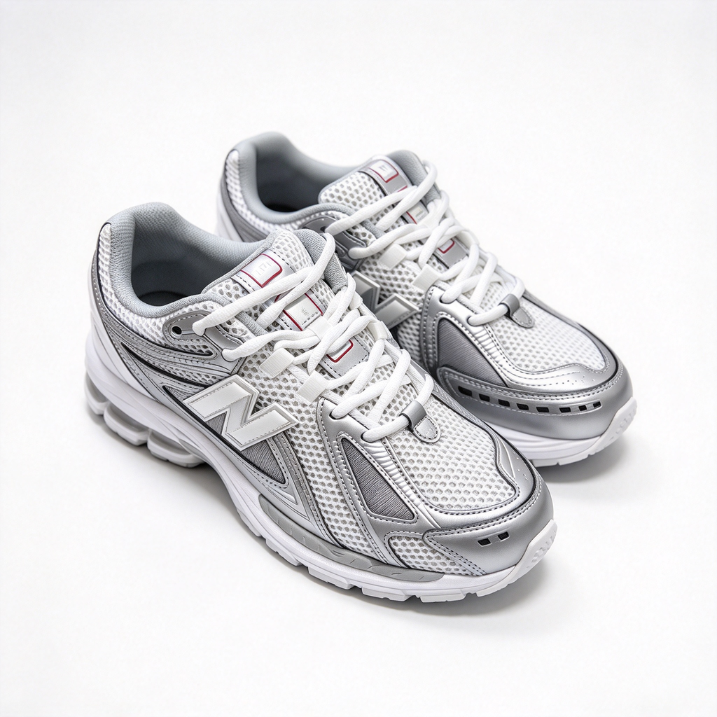 New Balance 1906R Silver Grey Sneakers | Retro Y2K Dad Shoes | ABZORB + N-ERGY Cushioning | Unisex | Breathable Mesh & Synthetic Leather | Lightweight & Stable