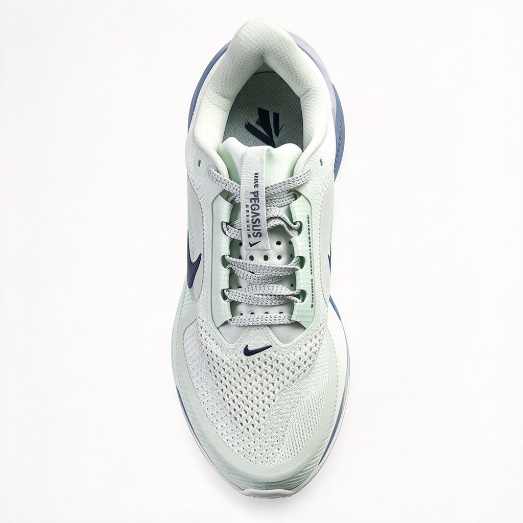 Nike Pegasus Premium Women's Road Running Shoes | Mint Green/White | Triple-cushioning system: ZoomX + Full-length Air Zoom + ReactX | Breathable mesh upper | High energy return | Suitable for daily running and fitness training