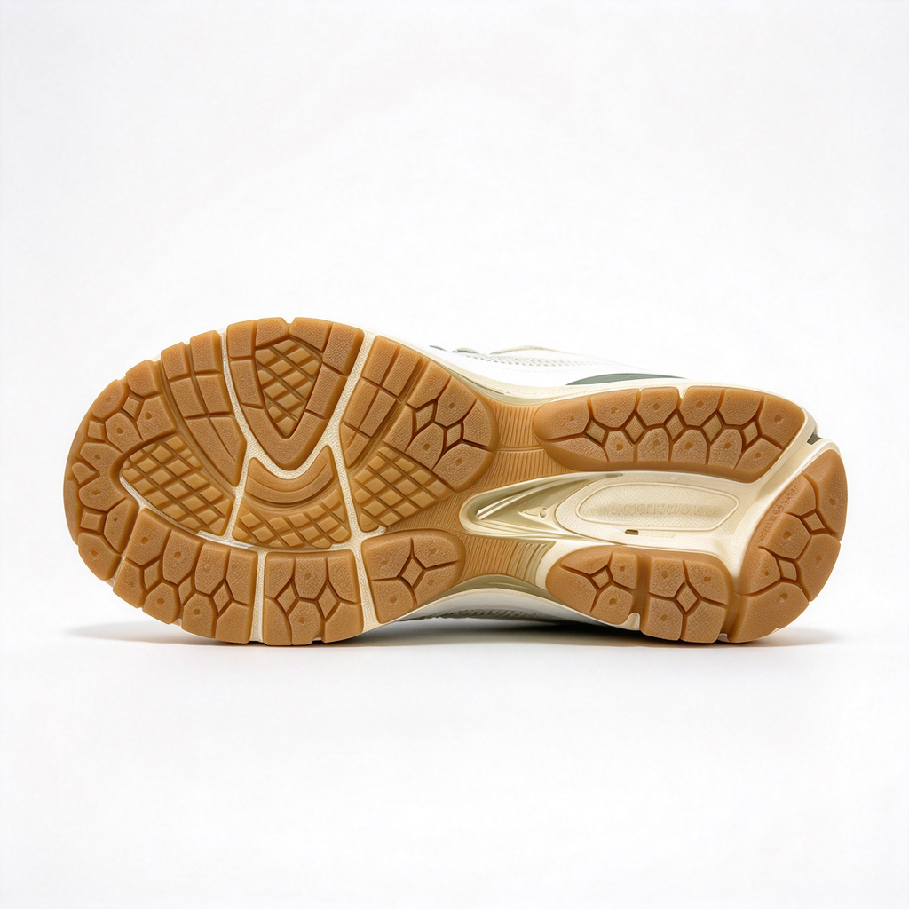 New Balance 1906R Cream & Forest Green Sneakers | Retro Y2K Dad Shoes | ABZORB + N-ERGY Cushioning | Unisex | Breathable Mesh & Synthetic Leather | Lightweight & Stable
