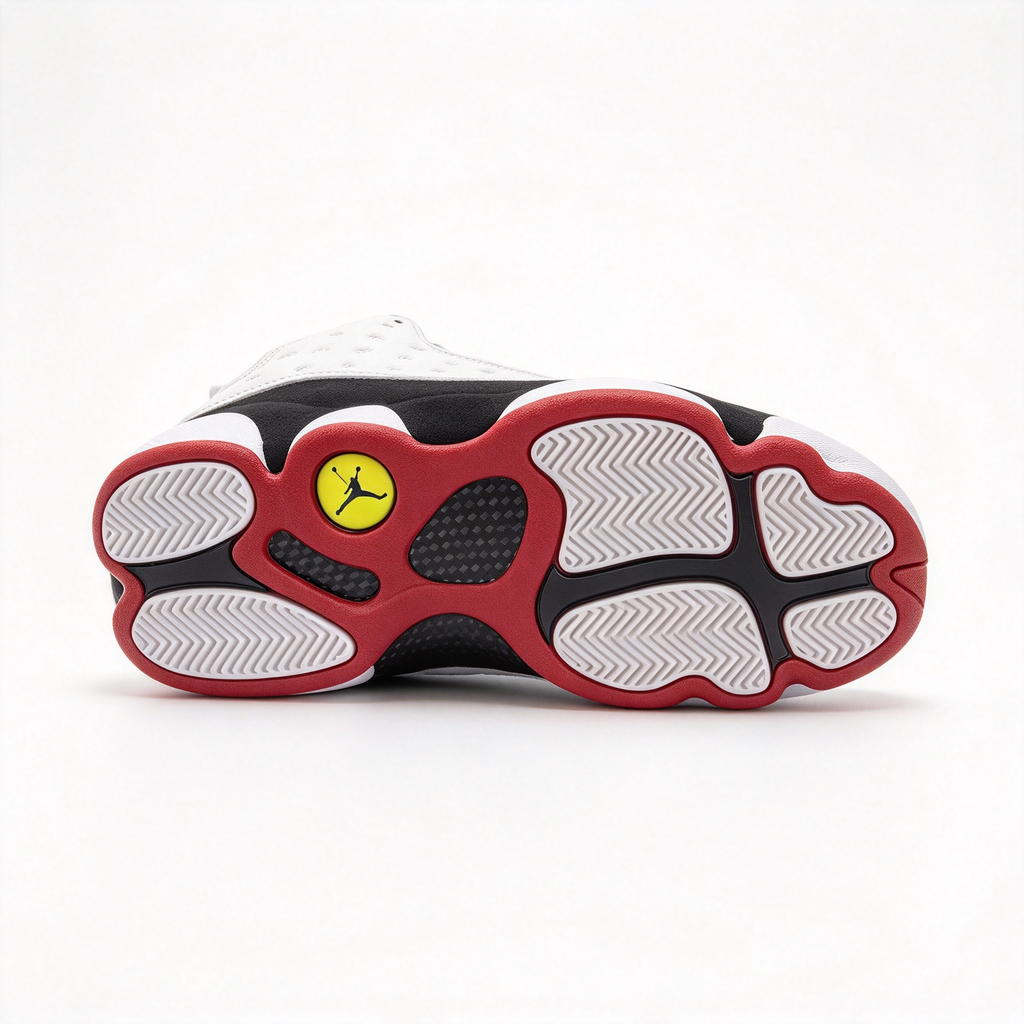 Air Jordan 13 Retro “He Got Game” | Classic Panda Colorway | White/Black/True Red | Holographic Cat Eye | Zoom Air Cushioning | Unisex | Collector’s Edition