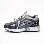 New Balance 1906A Silver Grey & Navy Blue Sneakers | Retro Y2K Dad Shoes | ABZORB + N-ERGY Cushioning | Unisex | Breathable Mesh & Synthetic Leather | Lightweight & Stable