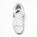 Nike Air Max Fusion White/Black | Retro 90s Chunky Sneakers | Max Air Cushioning | Breathable Mesh & Leather | Unisex | Lightweight & Comfortable