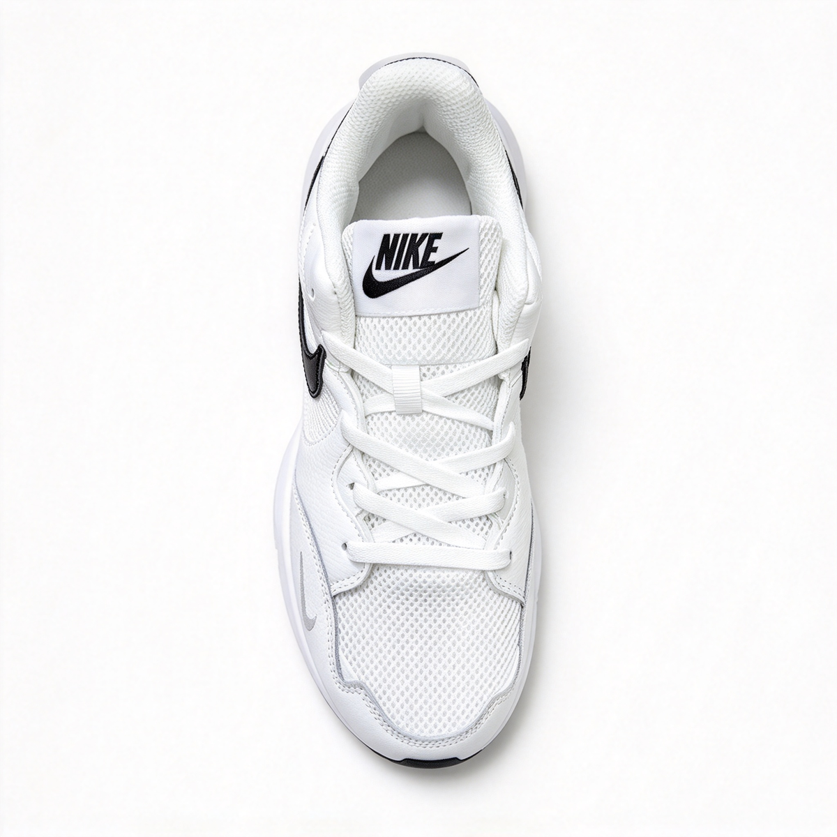 Nike Air Max Fusion White/Black | Retro 90s Chunky Sneakers | Max Air Cushioning | Breathable Mesh & Leather | Unisex | Lightweight & Comfortable