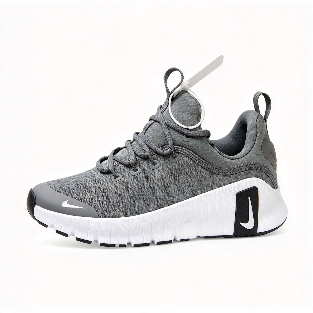 Nike Free Metcon 6 Training Shoes | Anthracite/White/Black | Breathable mesh + Flywire support | Flexible forefoot + stable heel | Suitable for HIIT and weightlifting | Unisex