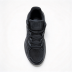 Nike Air Max Fusion Triple Black | Retro 90s Chunky Sneakers | Max Air Cushioning | Breathable Mesh &amp; Leather | Unisex | Lightweight &amp; Comfortable