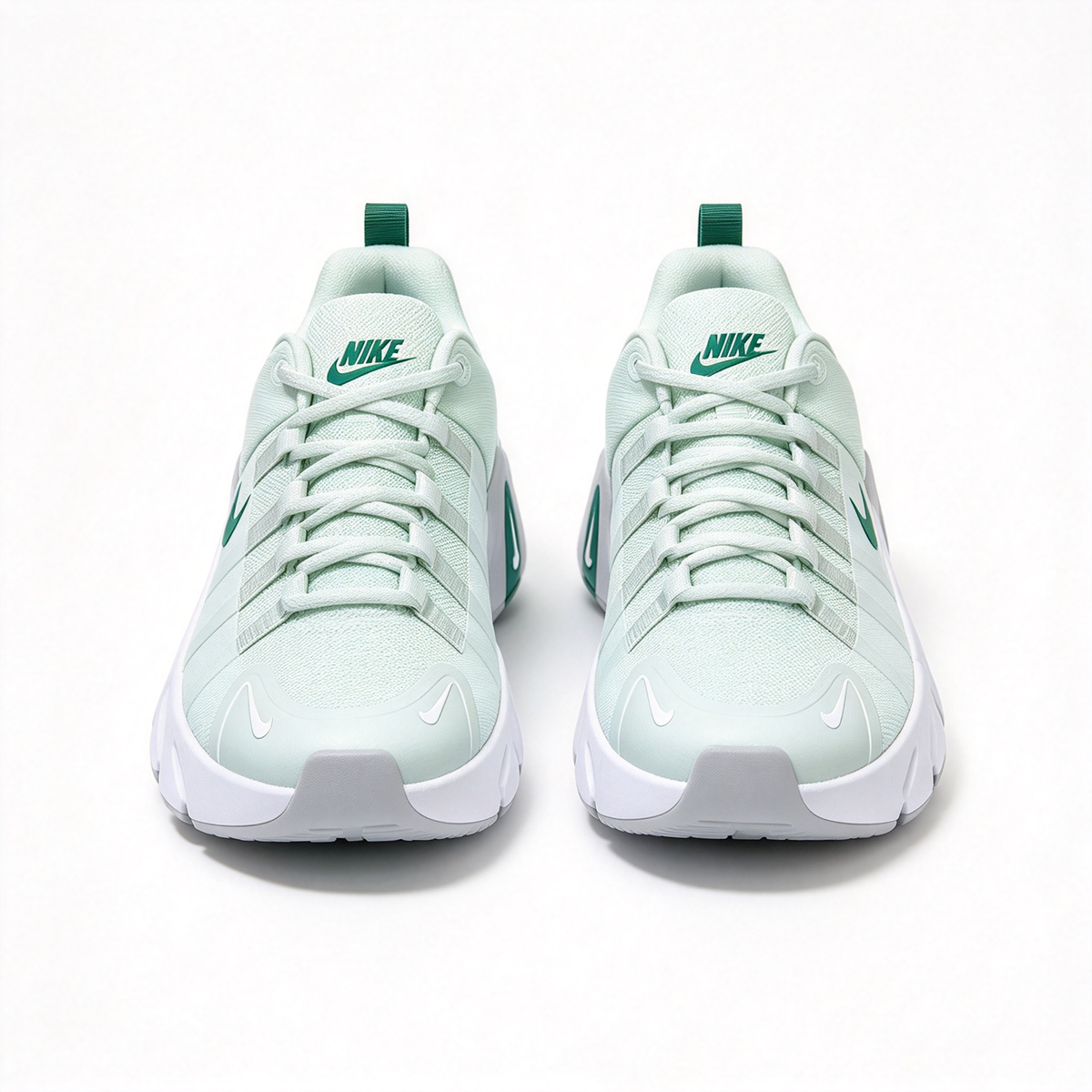 Nike Free Metcon 7 Men's Training Shoes | Mint Green/White/Dark Green | Flexible Forefoot + Stable Heel | Breathable Mesh Upper | Versatile Training Shoes | Lightweight and Durable | Suitable for Strength Training, HIIT, and Cardio
