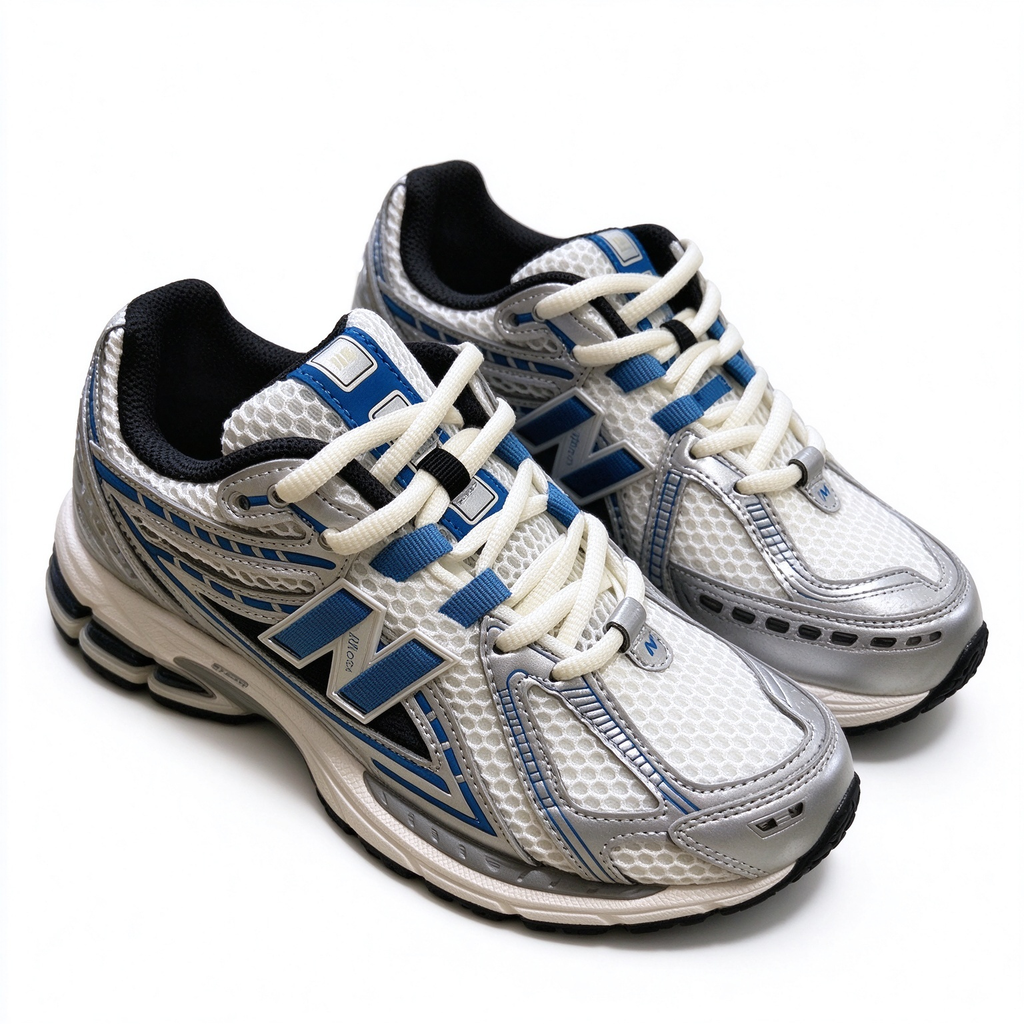 New Balance 1906R White/Blue | Retro Running Shoes | Triple Cushioning + Stability Web | Y2K Dad Sneakers | Unisex