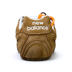 Miu Miu x New Balance 530 SL 2026 Collaboration Sneakers | Cocoa Brown Suede | Multi-Lace System (Orange + Brown + Ivory) | Ultra-Thin Sole | Luxury Unisex Shoes