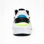 Nike Air Max Fusion White/Black/Green | Retro 90s Chunky Sneakers | Max Air Cushioning | Breathable Mesh & Leather | Unisex | Lightweight & Comfortable
