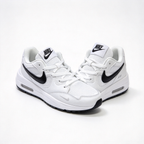 Nike Air Max Fusion White/Black | Retro 90s Chunky Sneakers | Max Air Cushioning | Breathable Mesh & Leather | Unisex | Lightweight & Comfortable