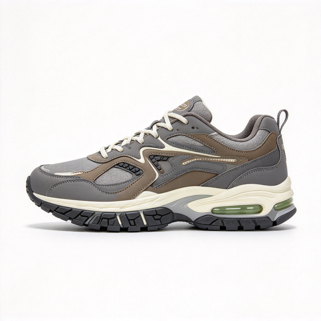 New Balance 1906A Grey & Brown Sneakers | Retro Y2K Dad Shoes | ABZORB + N-ERGY Cushioning | Unisex | Breathable Mesh & Synthetic Leather | Lightweight & Stable