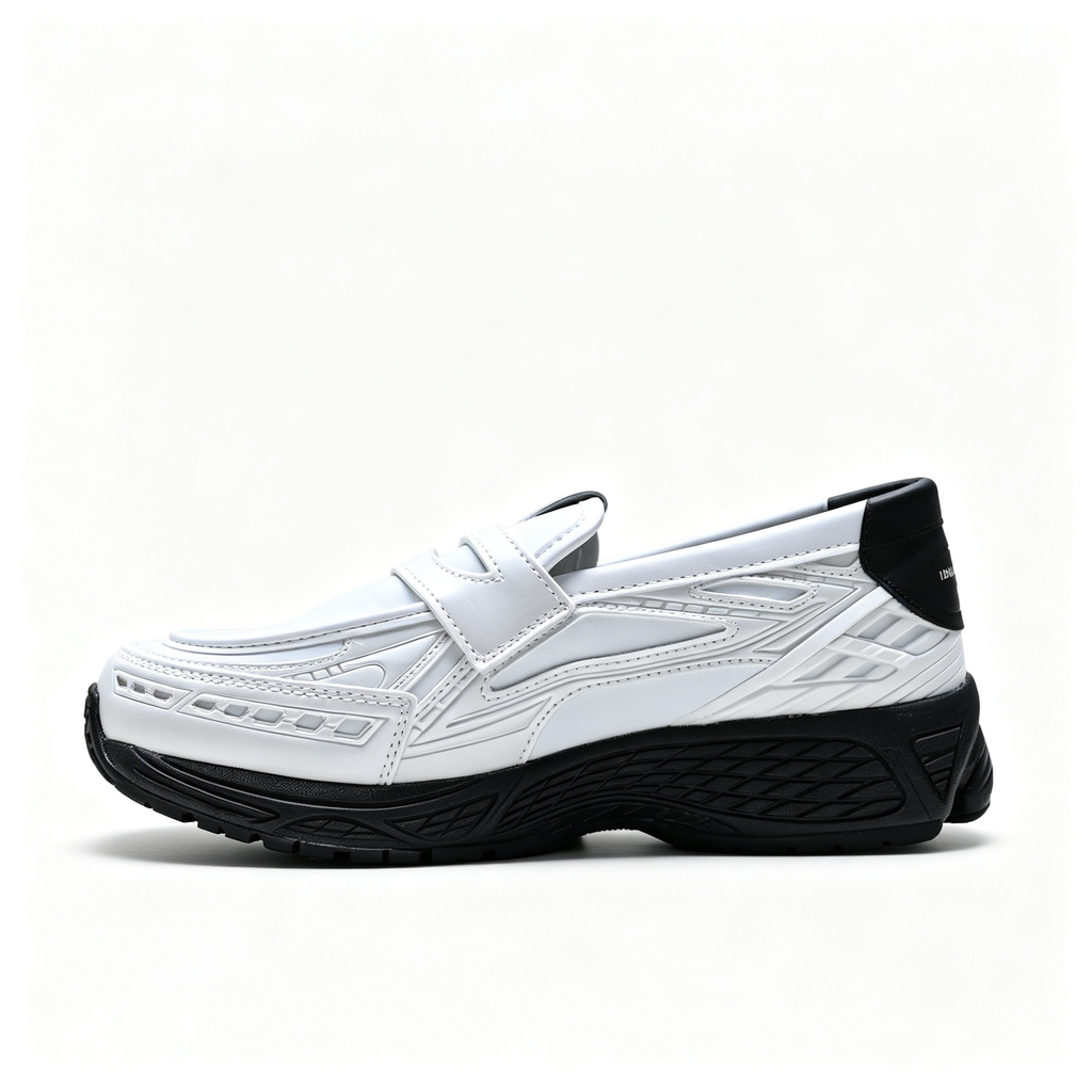 New Balance 1906R Slip-On 'White Black' | Laceless Mule Style + N-ergy Cushioning + Reflective Details, Unisex Lifestyle Sneakers, Easy-On Retro Runner & Y2K Fashion Shoes